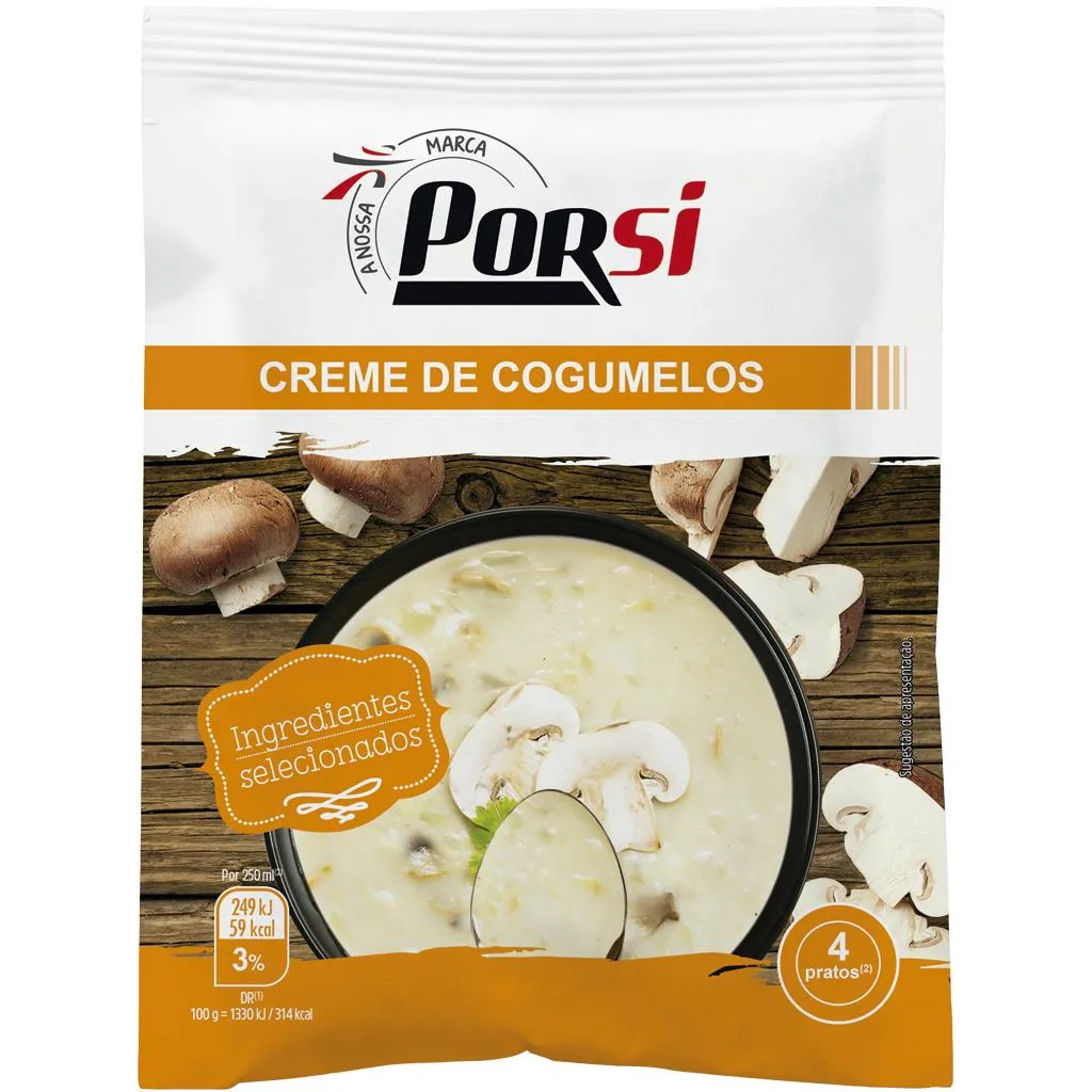 Creme de cogumelos, 75g