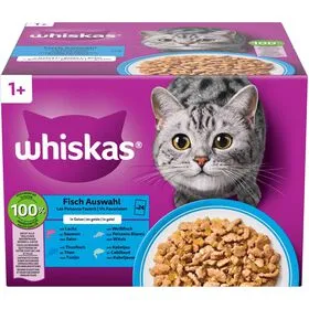 Comida Húmida para Gato Adulto Peixe Whiskas