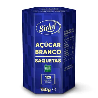 Açúcar Branco 125 Saquetas Sidul