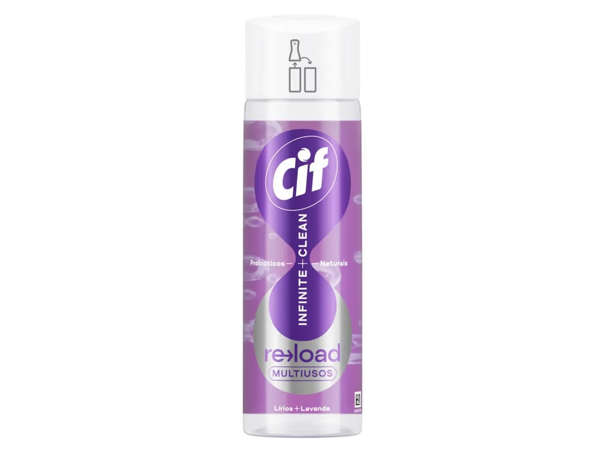 Limp. multisuperfícies CIF infinite c. lavanda rec 280 ml