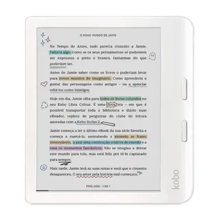 EREADER KOBO LIBRA COLOUR BRANCO