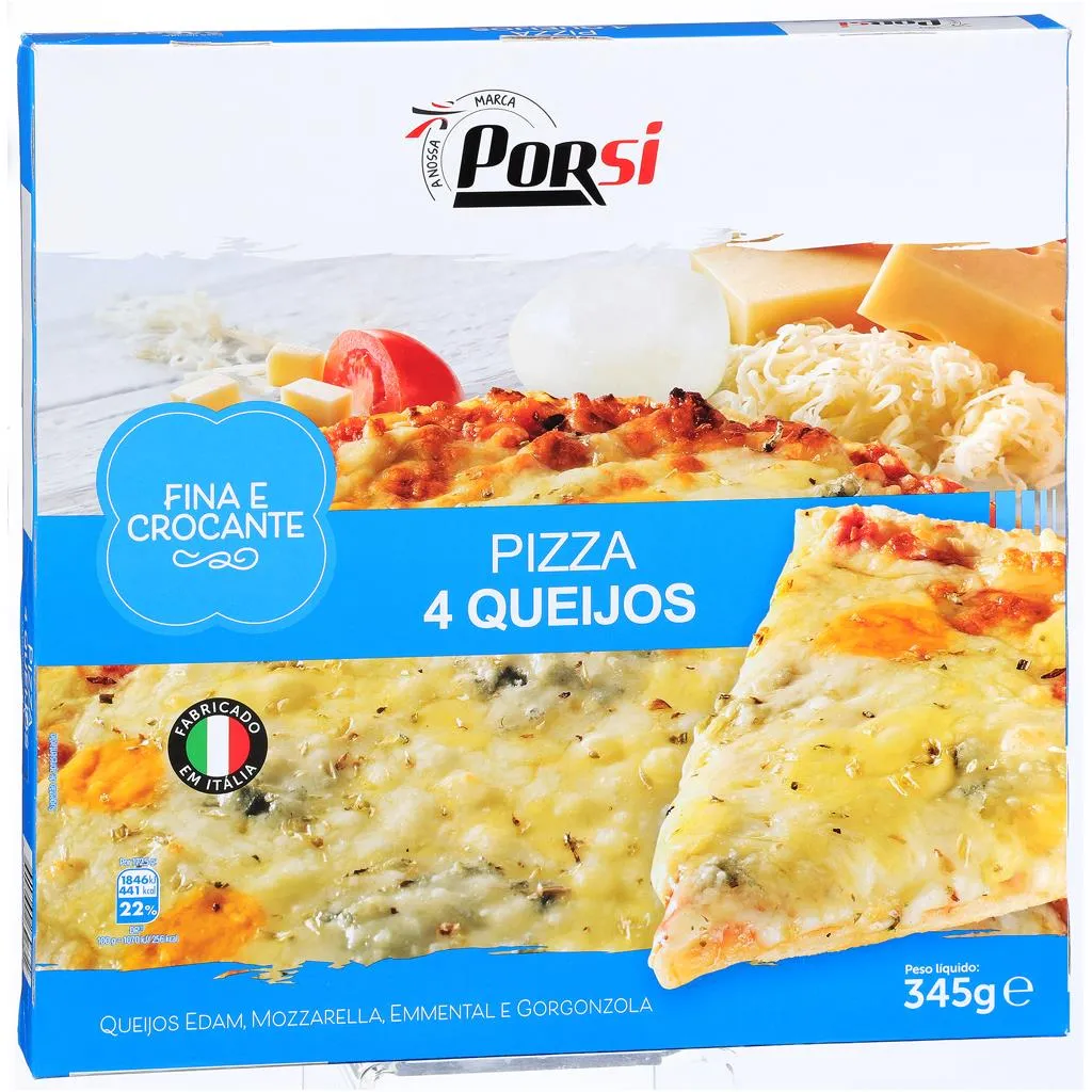 Pizza 4 Queijos 345g