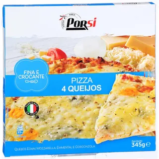 Pizza 4 Queijos 345g PorSi