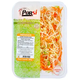 Legumes para Sopa Juliana 500 G PorSi