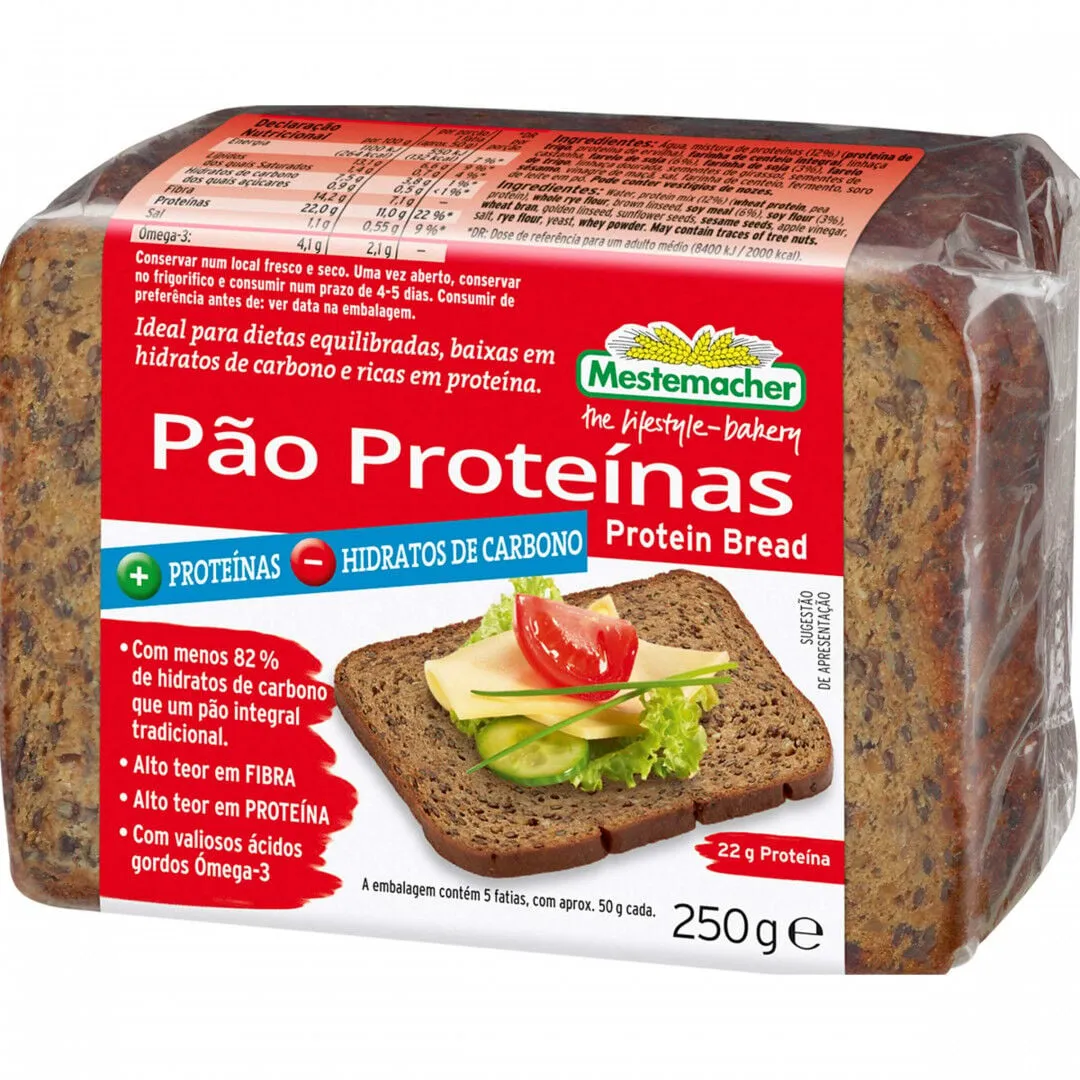 Pão Proteínas