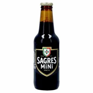 Cerveja Sagres Preta 25cl
