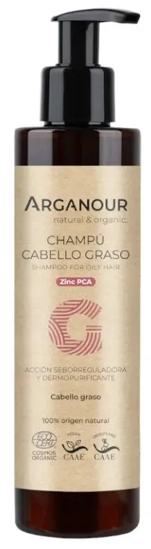 Arganour Champô para Cabelos Oleosos 200 ml