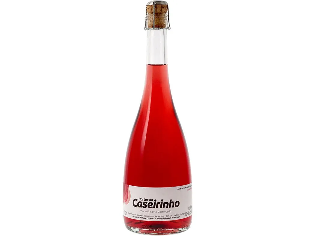 Vinho rosé frisante Hortas Caseirinho 0,75 L