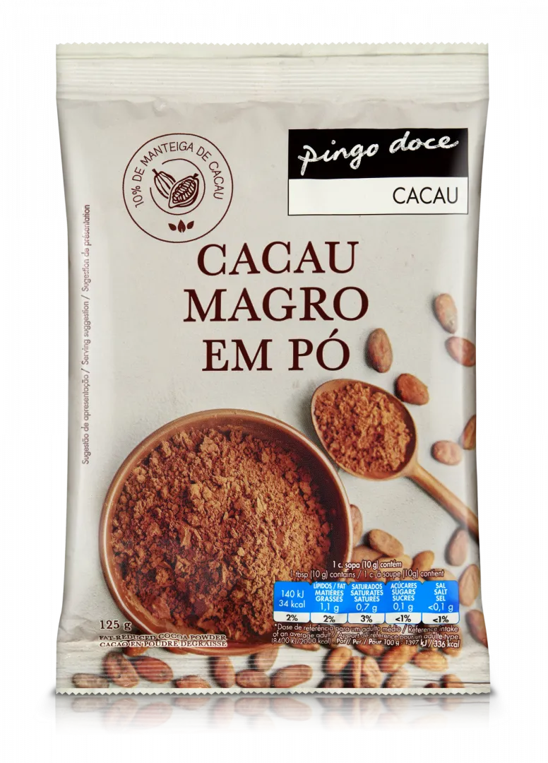 Cacau Magro em Pó