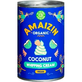 Creme de Coco para Bater Bio embalagem 400 ml - Amaizin