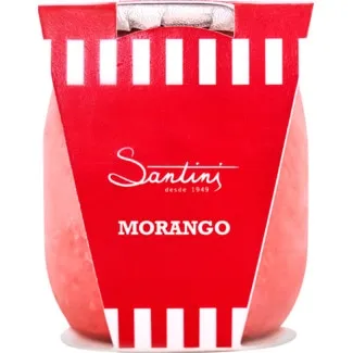 Gelado de Morango embalagem 120 ml - Santini