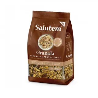 Granola Integral com Sementes e Frutos Secos Salutem