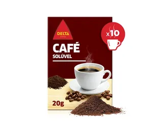 Café Delta solúvel 10 x 2 g