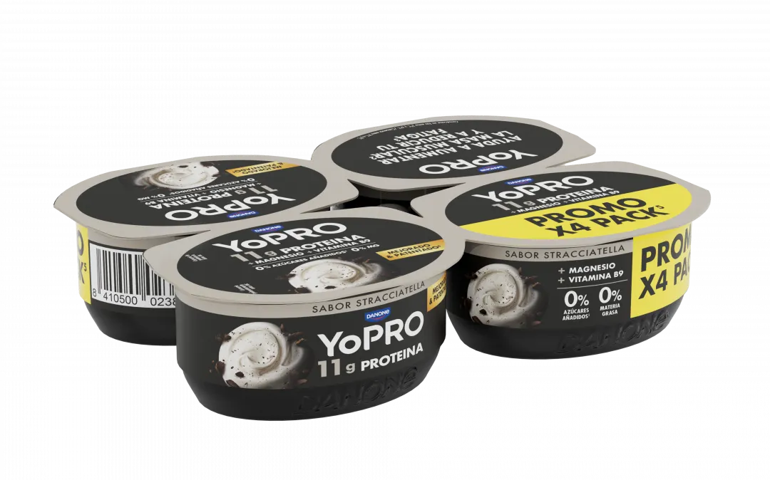 Iogurte Proteína Stracciatella Pack 4