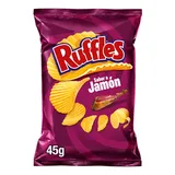 Batata Frita Ondulada Sabor Presunto Ruffles