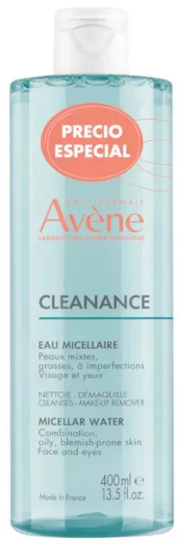 Água Micelar Avène Cleanance 400 ml PROMOÇÃO