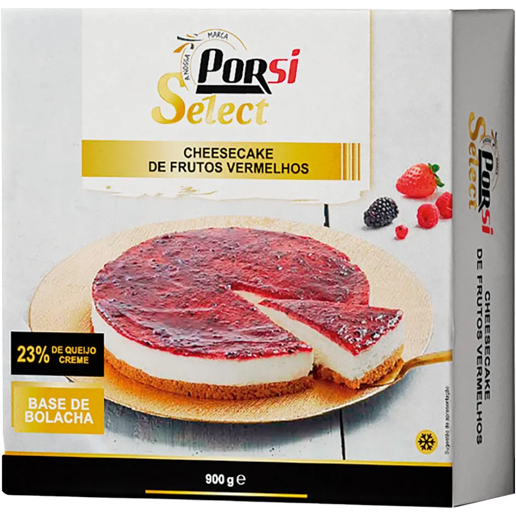 Cheesecake de Frutos Vermelhos 900g