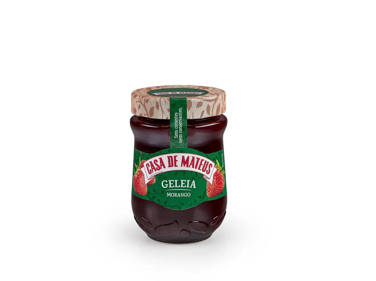 Geleia CASA DE Mateus de morango 345 g