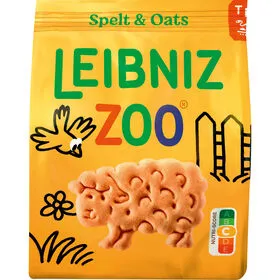 Bolachas Espelta e Aveia Zoo Leibniz