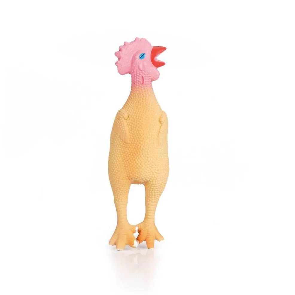 Brinquedo para Cão Galinha Latex Beeztees 25 cm