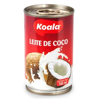 Leite coco, embalagem de 165 g Koala