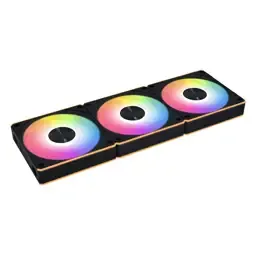 Ventoinha 120mm Lian Li Uni Fan CL Wireless 2150RPM 4 Pinos PWM Preta (3 Unidades) c/ Controlador