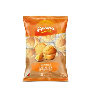 Madalenas de Laranja Aurora