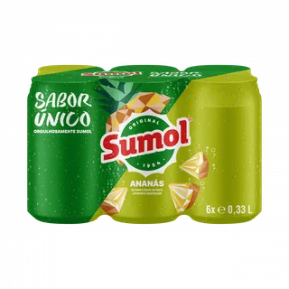 Refrigerante Sumol de Ananás Pack 6
