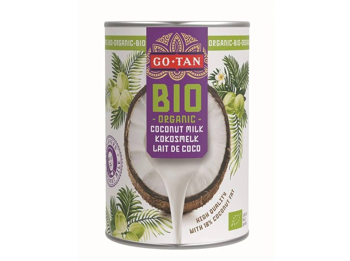 Leite de coco bio GO TAN 400 ml