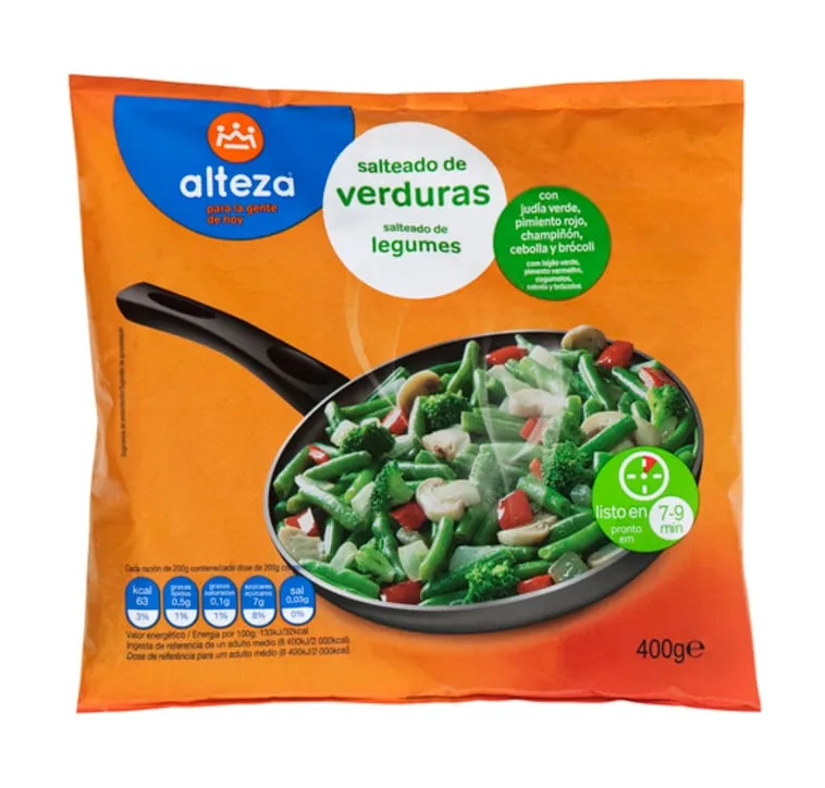 Salteado Alteza legumes 400 g