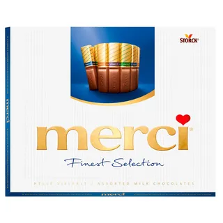 Bombons de Chocolate Leite Merci