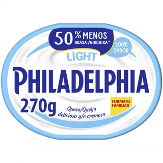 Queijo para Barrar Light Philadelphia