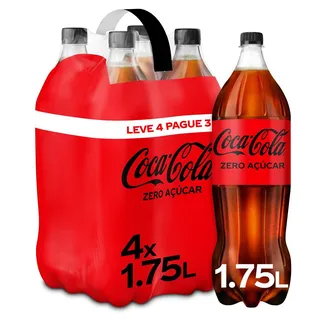 Refrigerante c/ gás zero Coca-Cola