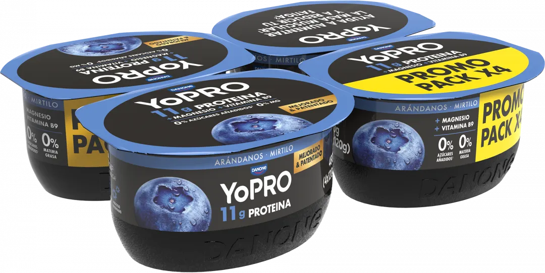 Iogurte Proteína Mirtilo Pack 4