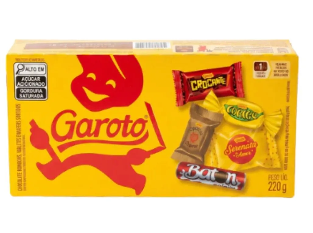 Bombons Garoto sortido 220 g