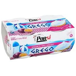 Iogurte Tipo Grego Maracujá 4x125g PorSi