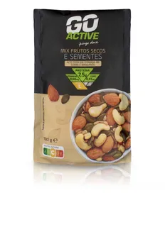Mix Frutos Secos e Sementes Go Active