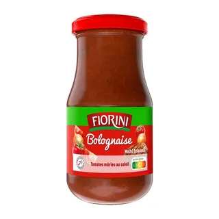 Molho bolonhesa em frasco Fiorini