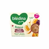 Puré de Fruta Ameixa & Maçã Blédina 4x95g