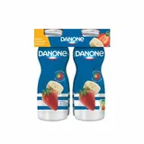 Iogurte Líquido de Morango & Banana Danone 4x155g