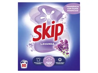 Detergente roupa mãquina pã" SKIP lavanda 80d