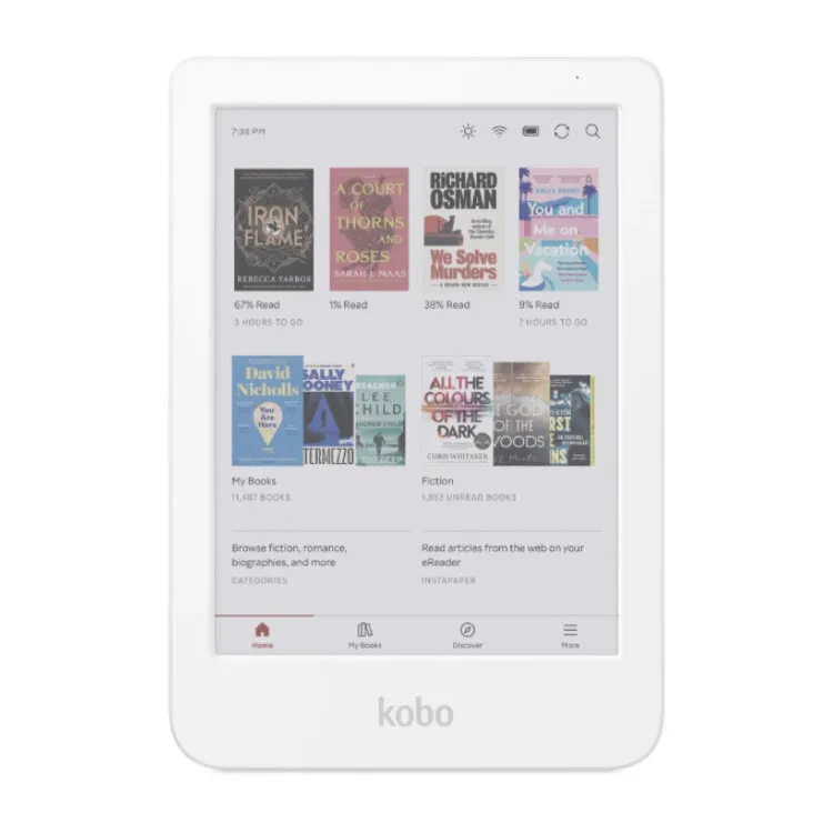 EREADER KOBO CLARA COLOUR BRANCO