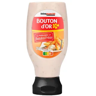 Molho para Batatas Fritas Top Down 287g Bouton D´or