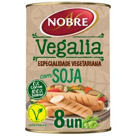 Salsichas de Soja em Lata 8 un Nobre Vegalia