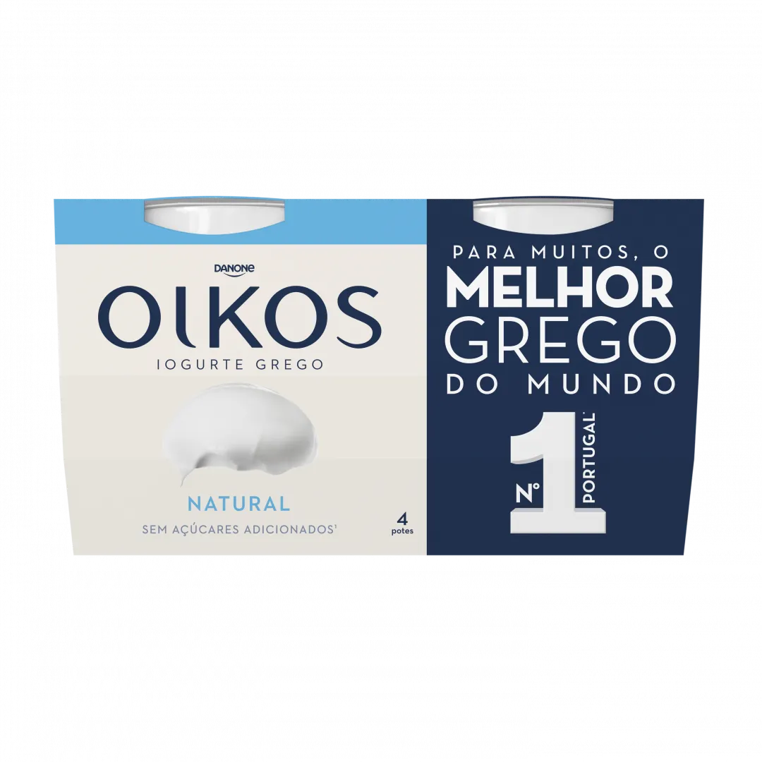 Iogurte Grego Natural Pack 4