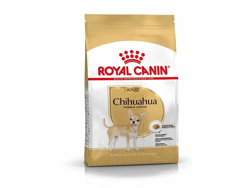 Alimentação cão rc chihuahua adult 3 kg