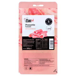 Presunto Fatiado 6 Meses de Cura 200g PorSi