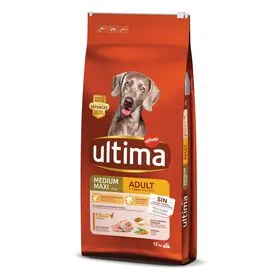 Ração para Cão Adulto Médio e Maxi Frango e Arroz Affinity Ultima