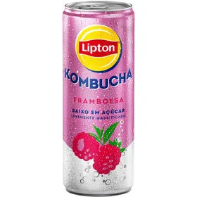 Bebida Kombucha em Lata Framboesa Lipton