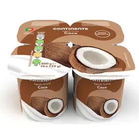 Iogurte Aroma Coco Continente